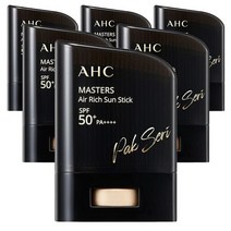 AHC 마스터즈 에어 리치 선스틱 14g SPF50+ 6개, 상세페이지 참조, 상세페이지 참조, 상세페이지 참조
