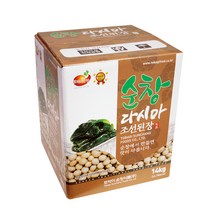 토박이 순창 다시마조선된장 14kg 대용량 업소용, 1개
