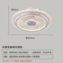 실링팬 타프팬 천장선풍기 대형팬 실링팬 효과110V / 220V 북유럽 조명 팬 천장 램프 보이지 않는 레스토랑, 06 2030 REMOTE_02 220V