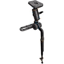 어군탐지기거치대 낚시배 어탐기 스윙암 받침 카약, 어군 탐지기 - 프로브 고정