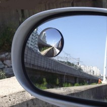 무테두리 UV코팅 사이드 미러 부착 보조 거울 2p K7 SM5 안전운전 모닝 SM7, 2개