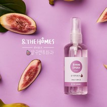 앤더홈즈 섬유향수 살구앤무화과 과일향 룸스프레이 100ml 드레스퍼퓸, 1개