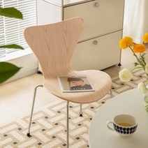 로얄다이아 비올라세븐체어 엔틱 원목체어 미드센추리 모던 빈티지 뉴트로 포인트 체어 인테리어의자, 우드 - 비올라세븐체어, 1개