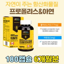 프로폴리스 1000 아연 영양제 환절기 면역력 높이는 방법 영양제 부모님 추출물 활성산소 제거 항산화 작용 식품 음식 작용 면역 케어 PROPOLIS 항산화제 종류 비프로폴리스