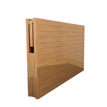 접이식 평상 원목 데크 야외 방부목 마루 사우나 원목, 폭 60 X길이 197 cm