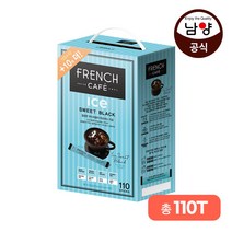 프렌치카페 카페믹스 아이스 부드러운 블랙 660g, 6g, 110개입, 1개