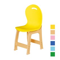 PP 파스텔 칼라 의자-초등 학교 어린이가구 H87-1, 1~3학년:340x350x690(앉은높이:350), 파랑