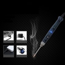 USB 미니 인두기 3D프린터 펜 후가공 전자 실습용 휴대용, 본상품선택
