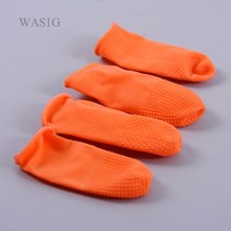 제전 매트 방진 재전12pcs 안전 라텍스 단열 손가락 보호기 유아용 침대방패 각질 팁, l