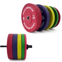 디펙트 몬스터 범퍼 중량원판 25kg I 바벨 고무 경기용원판