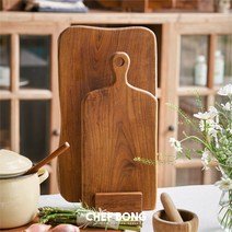 프리미엄등급 감성 티크원목도마 선물세트 항균 리얼원목, 사각