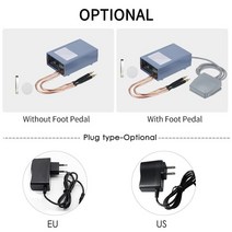 스팟용접 스폿 용접기 5000W 고출력 핸드 기계 휴대용 도구 펜 015MM 니켈 스트립, 01 EU