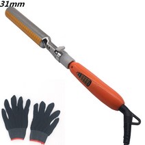 뿌리볼륨고데기 헤어 와플 매직기 전문가용 컬링 아이론 9mm 깊이 전체 컬 컬러 웨이브 기계 스크류 드럼, 04 31mm, [04] 31mm