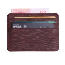 남자카드드지갑 카드지갑 패션 도마뱀 패턴 가죽 명함 홀더 운전 면허증 멀티 슬롯 카드