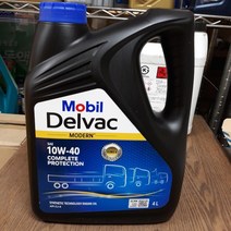 MOBIL 모빌 델박 모던 10W-40 4L 디젤 엔진오일, 1Ea
