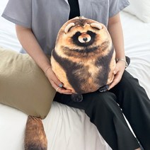 진짜처럼 너구리 변신 쿠션 부드러운 인형쿠션 귀여운선물