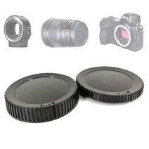 후면 렌즈 커버 카메라 전면 바디 캡 Nikon Z9 Z7II Z7 Z6 II Z5 Z50 Z30 ZFC Z 마운트 렌즈/FTZ 어댑터 as BF-N1 LF-N1, [02] With logo