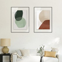 슬림 알루미늄 액자 A2, 골드, (와이어줄)가로형, 출력물포함