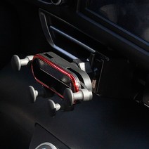 아반떼N 핸드폰 거치대 홀더, 실버, 1개