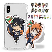 정품 하이큐 그립톡 스마트톡 챠밍톡 굿즈 히나타소요, 01.하이큐!! 플레이 챠밍톡-아카아시 케이지