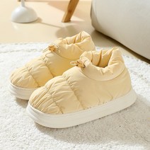 면화 겨울 여성 패딩 홈웨어 집게 실내 통굽 미끄럼 방지 커플 남성 방수 면화 도매