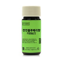 ES 식품원료 천연블루베리향 FB11672 Natural Blueberry Flavor[0364], 1개, 20g