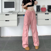 수빈몰 여성 카고 초커팬츠 와이드 팬츠 면 바지