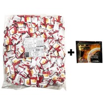 [과자도착] 리치 오트밀 미니바이트 1kg X 2개 + 킹커피 에스프레소 2.5g X 2스틱 / 대용량 인간사료 귀리곡물 수입과자 베트남 블랙 커피 과자세트, 1세트