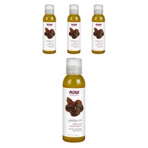 나우푸드 호호바 오일 퓨어 모이스처라이징, 118ml, 4개