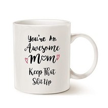 머그컵 웃긴 아빠 커피 머그 세계 최고의 F 사무실과 집 컵 화이트 11온스, 블루