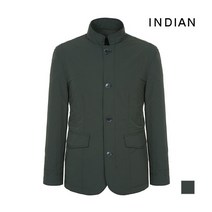 인디안 INDIAN 카키터틀넥 단추 점퍼_MIKCLUF7504