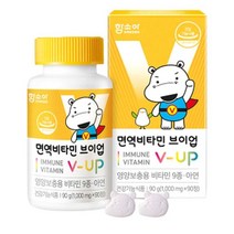 함소아 면역비타민 브이업 1 000mg 90정, 면역비타민 브이업 1000 mg×90정, 1g