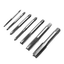 7 개/대 나사 기계 복합 탭 육각 섕크 베어링 나사 드릴 비트 M3/M4/M5/M6/M8/M10/M12 태핑 도구, type1