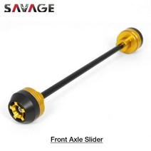MT09 2021 리어 프론트 슬라이더 YAMAHA MT 09 MT-09 Tace 900GT 2022 9GT 9 오토바이 휠 프로텍터, Front Gold