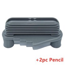 센터 라인 게이지 파인더 스크라이버 목수 목공 도구 마킹 센터라인 나무 마크 마커 로케이터, 회색