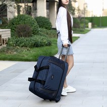 바퀴달린 검도호구가방 검도호구 야구볼가방 펜싱칼백, 블루 스몰