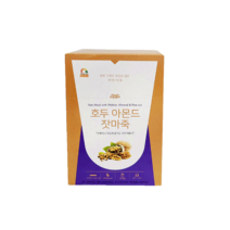 [트윈스몰] 간편하고 맛있게 즐기는 식사 대용식! (호두 아몬드 잣마죽) 스틱형21g x 13포, 1box, 21g