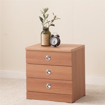 조은세상 벨리타 우드 3단 서랍장, 아카시아