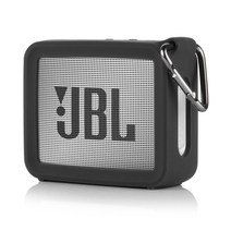 JBL GO2 고2 실리콘 보호 커버 케이스, 블랙 실리콘 커버