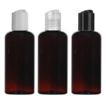프레스캡 30ml 50ml 60ml 75ml 80ml 100ml 똑딱이캡 공병 화장품, 60ml갈색 투명캡