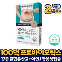 담다 프로바이오틱스 플러스 100억 유산균 장용성 코팅 캡슐 프로바이오스틱 스틱스 아연 보충 캐나다 직구, 2개, 30캡슐