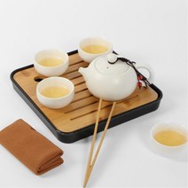 보이차 잎차 티포트 차판 다도 세트 전통차카페 전통다도 퇴수기 중국차 새해선물