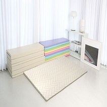 맘앤마음 논슬립 해링본 커버, 논슬립 해링본 크림