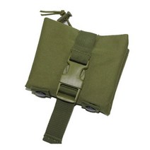 접이식 전술 잡지 덤프 드롭 파우치 사냥 군사 Airsoft 총 탄약 EDC 가방 유틸리티 복구 매거진 홀스터