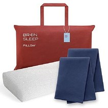 일본 브레인슬립 베개 STANDARD 에어 오가닉 8칼라, 오가닉 슬립 미드나잇 네이비