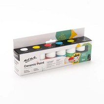 도자기물감 도기전용 컵 그릇 세라믹 페인트 6컬러세트, 상세페이지 참조