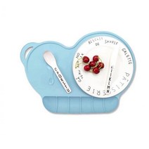 유아 아동 흘림방지 논스립 실리콘 식탁 테이블 매트, 흘림방지 실리콘 식탁매트 40x27, 핑크