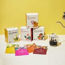 캐빈잇 드립백 7개입 플로럴/프루티/너티/쇼콜라 드립 원두 커피, 드립백 쇼콜라 7개입