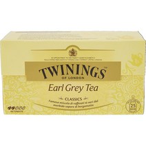 이탈리아 트와이닝 Twinings 클래식 베르가못 얼그레이 티 25티백, 10팩