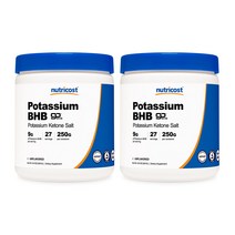 포타슘 BHB 파우더 250g 2병, 2개, 단품